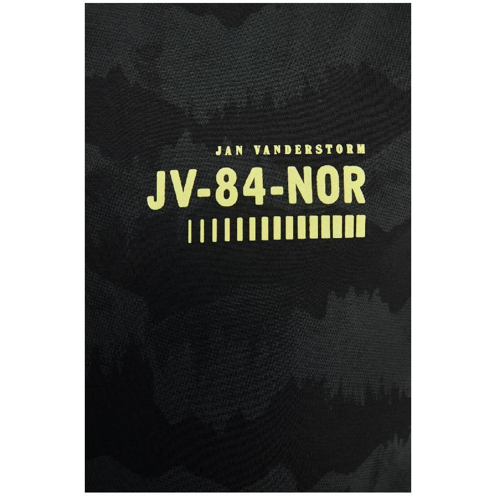 Jan Vanderstorm Tanktop FAFNER schwarz gemustert Online Outlet
