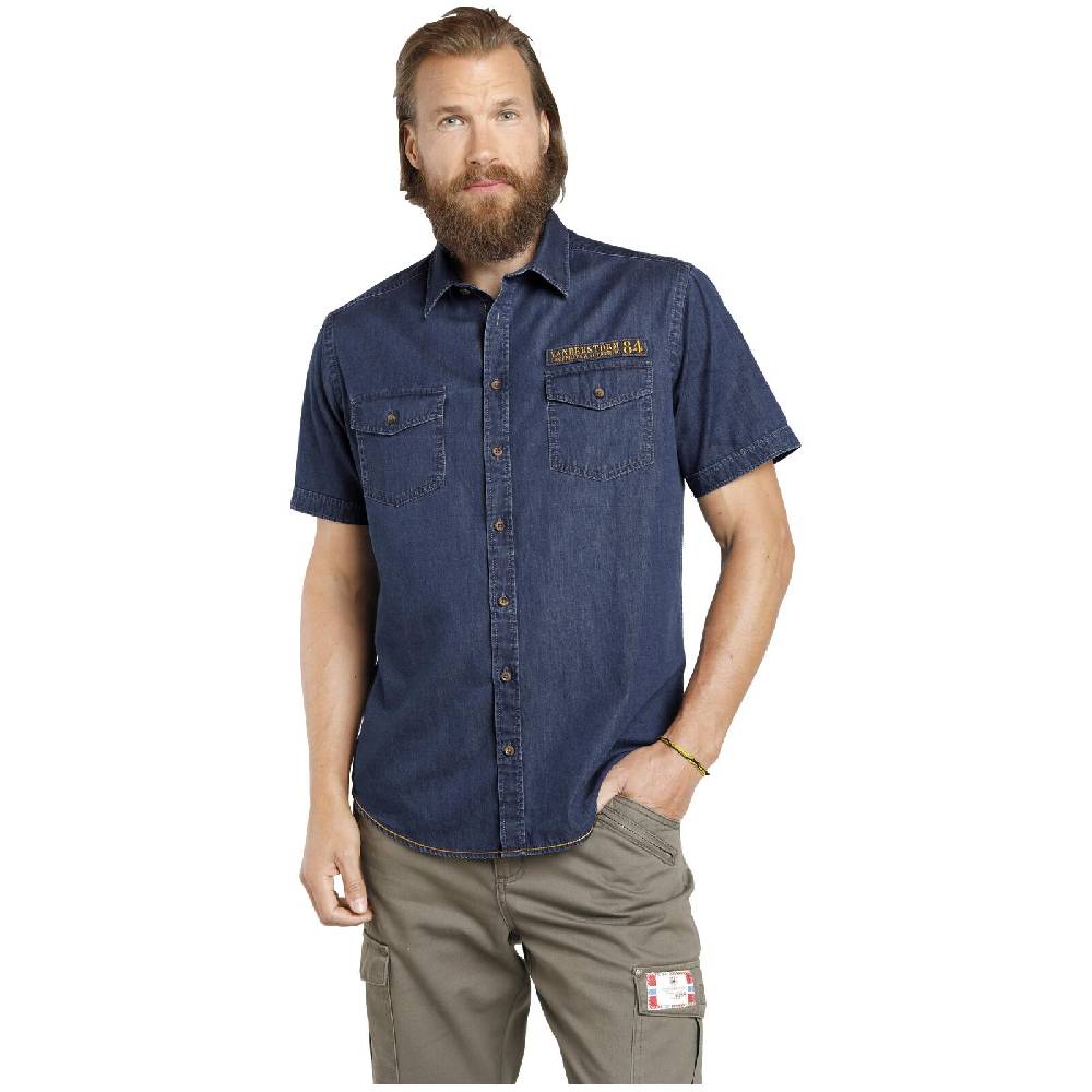 Jan Vanderstorm Jeanshemd JOAR blau Blitzangebot