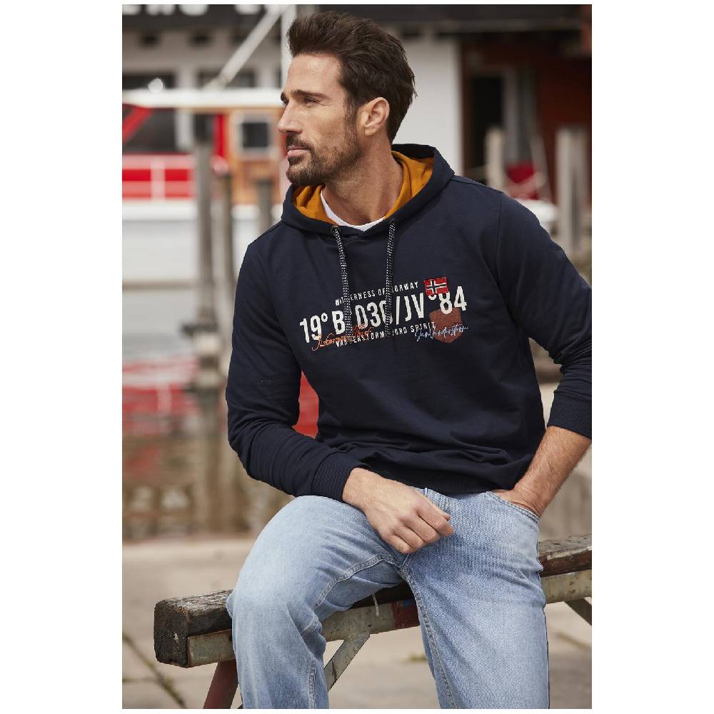 Jan Vanderstorm Sweatshirt JORRIT dunkelblau Bestseller