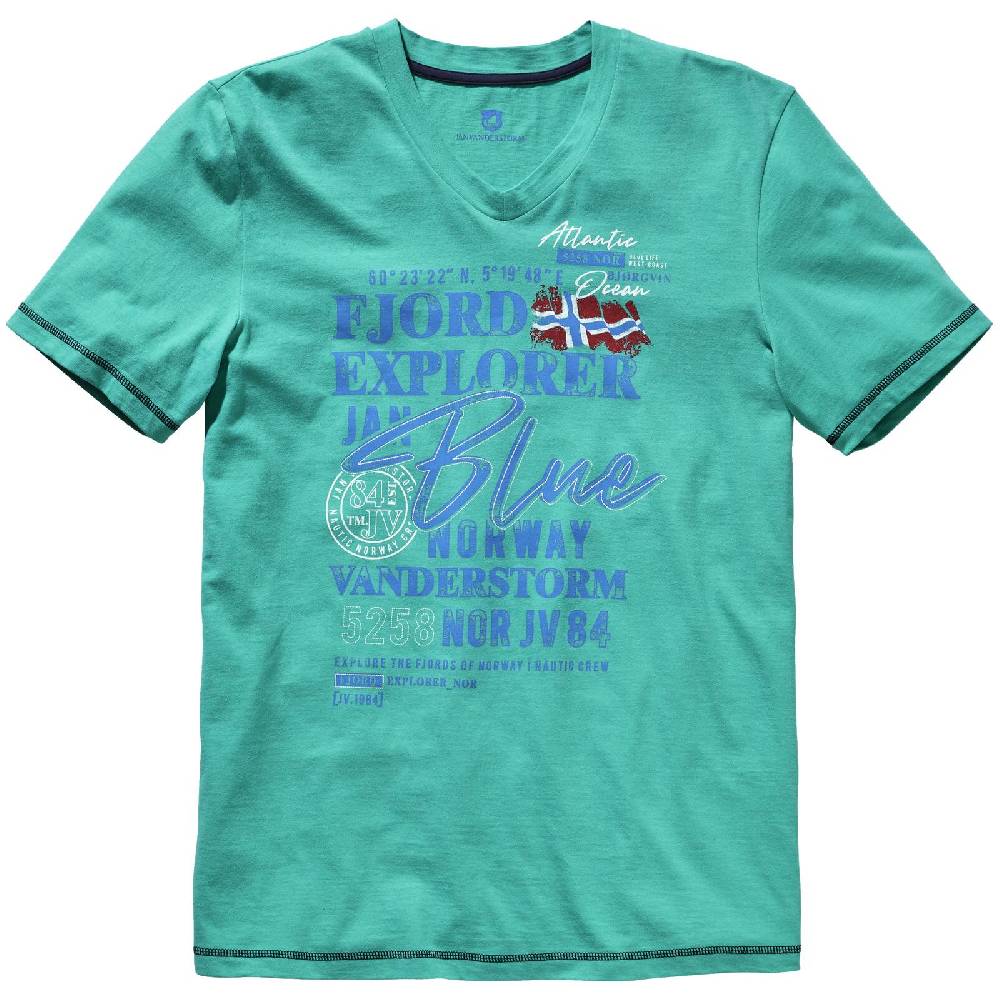 Jan Vanderstorm T-Shirt NORDGER grün Super Sparpreis