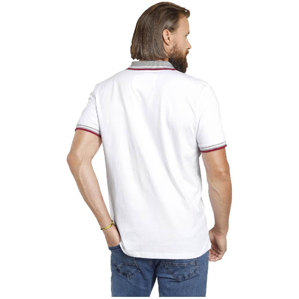 Jan Vanderstorm Doppelpack Poloshirt JOHAN weiß grau Neueste Stile