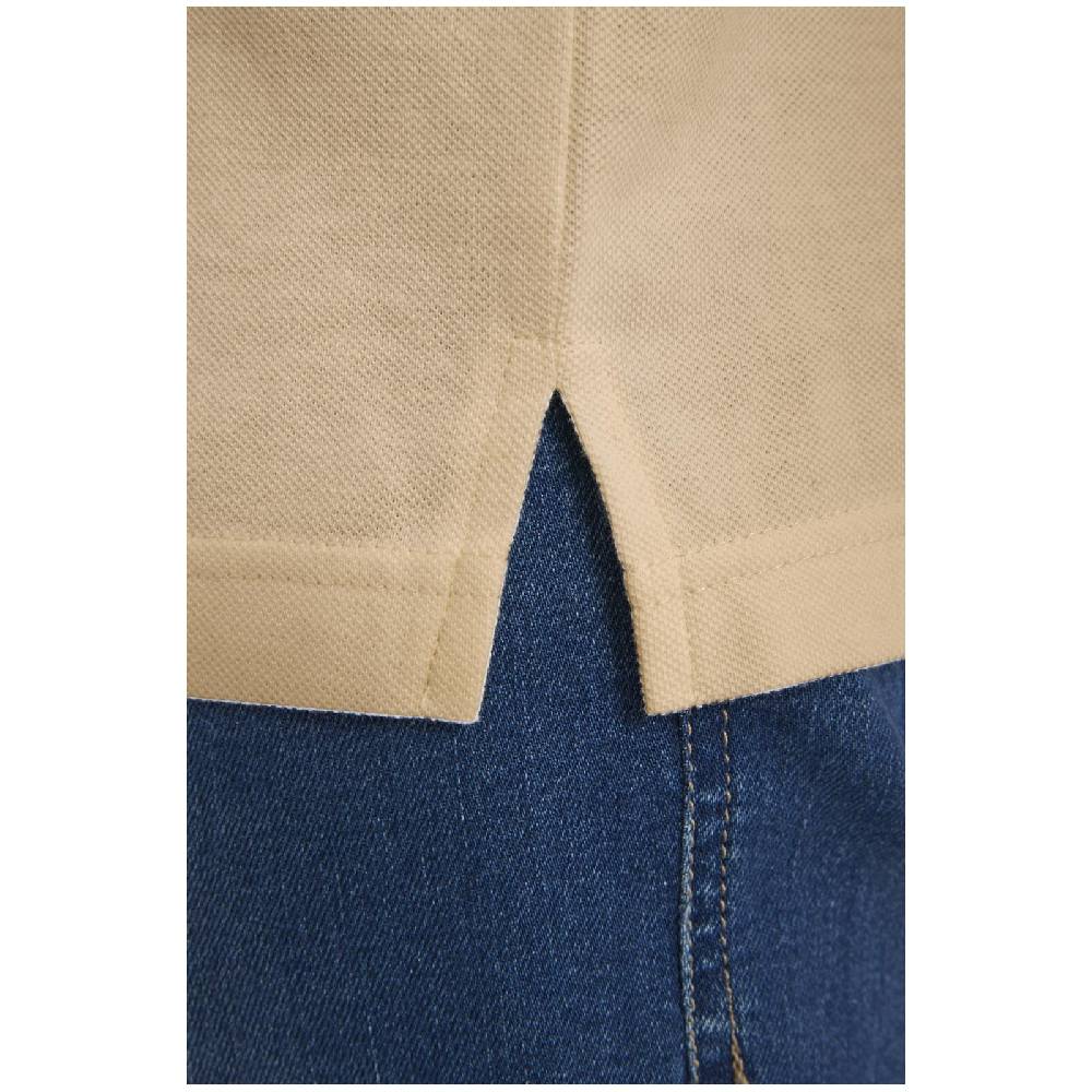 Jan Vanderstorm Doppelpack Poloshirt BERAU wollweiß khaki Sonderangebot der Fabrik