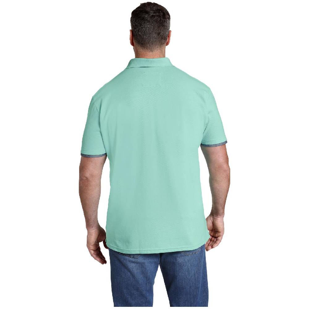 Jan Vanderstorm Poloshirt MELKER türkis Discount Store für neue Produkte