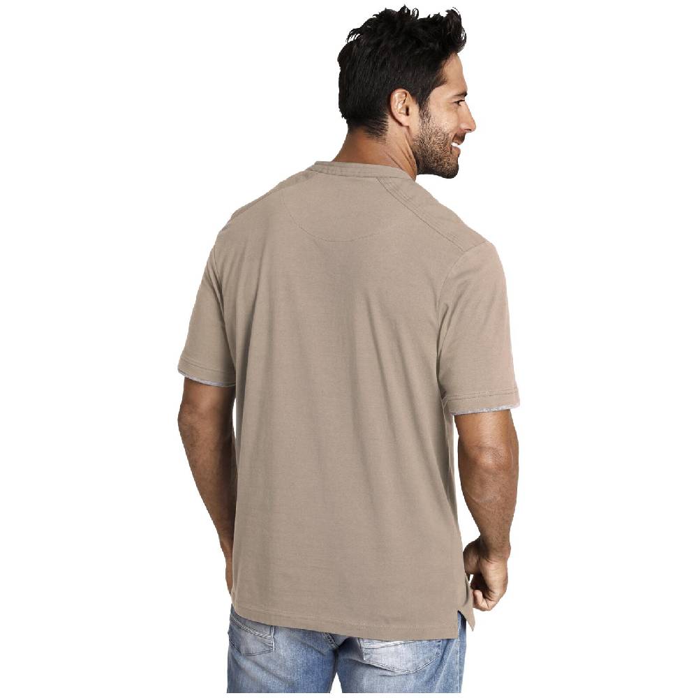 Jan Vanderstorm T-Shirt NANTE beige Nur noch ein Tag übrig