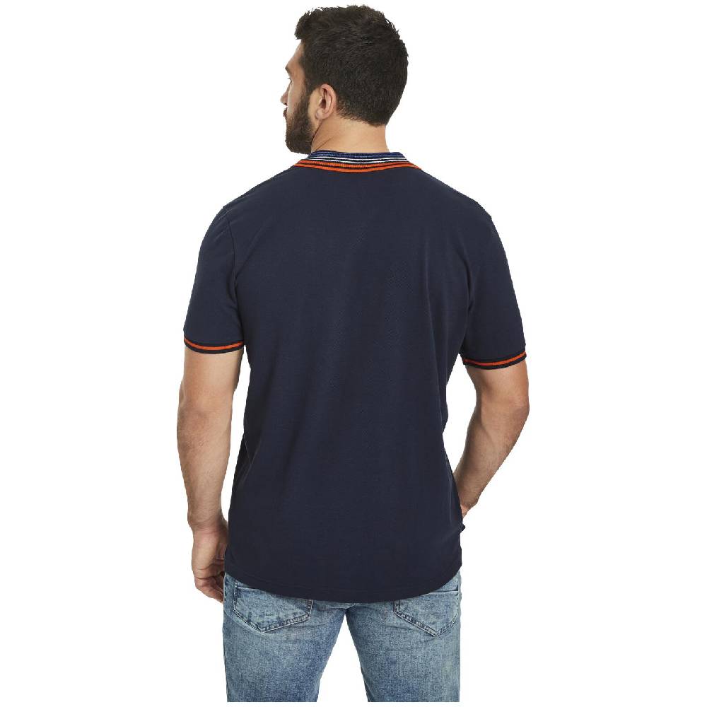 Jan Vanderstorm Poloshirt VOLKBERT dunkelblau Speichern exportieren