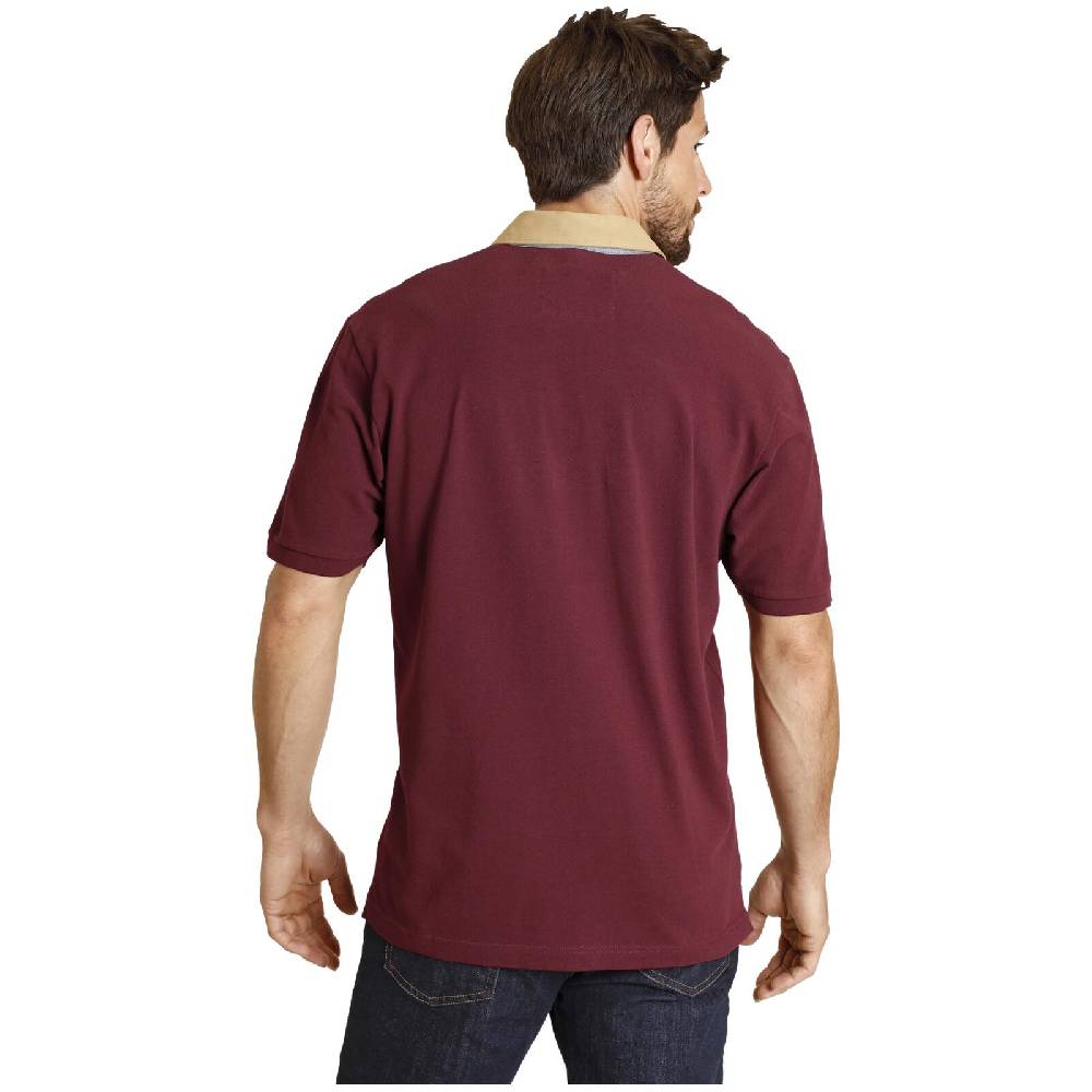 Jan Vanderstorm Poloshirt JOAKIM dunkelrot 50% Rabatt für begrenzte Zeit