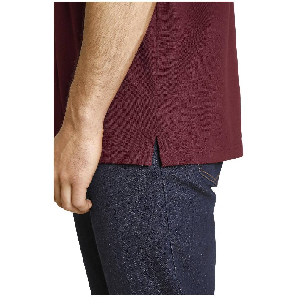 Jan Vanderstorm Poloshirt JOAKIM dunkelrot 50% Rabatt für begrenzte Zeit
