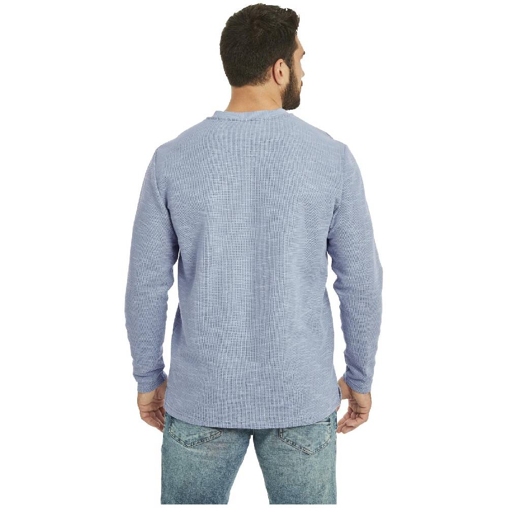 Jan Vanderstorm Sweatshirt REGINALD hellblau melange Verkauf