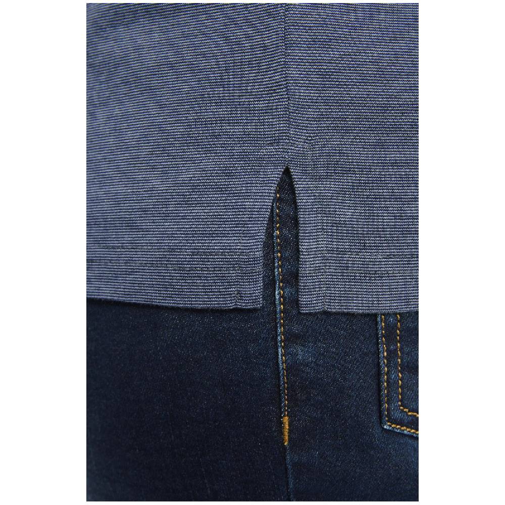 Jan Vanderstorm T-Shirt BERNULF blau melange im Angebot