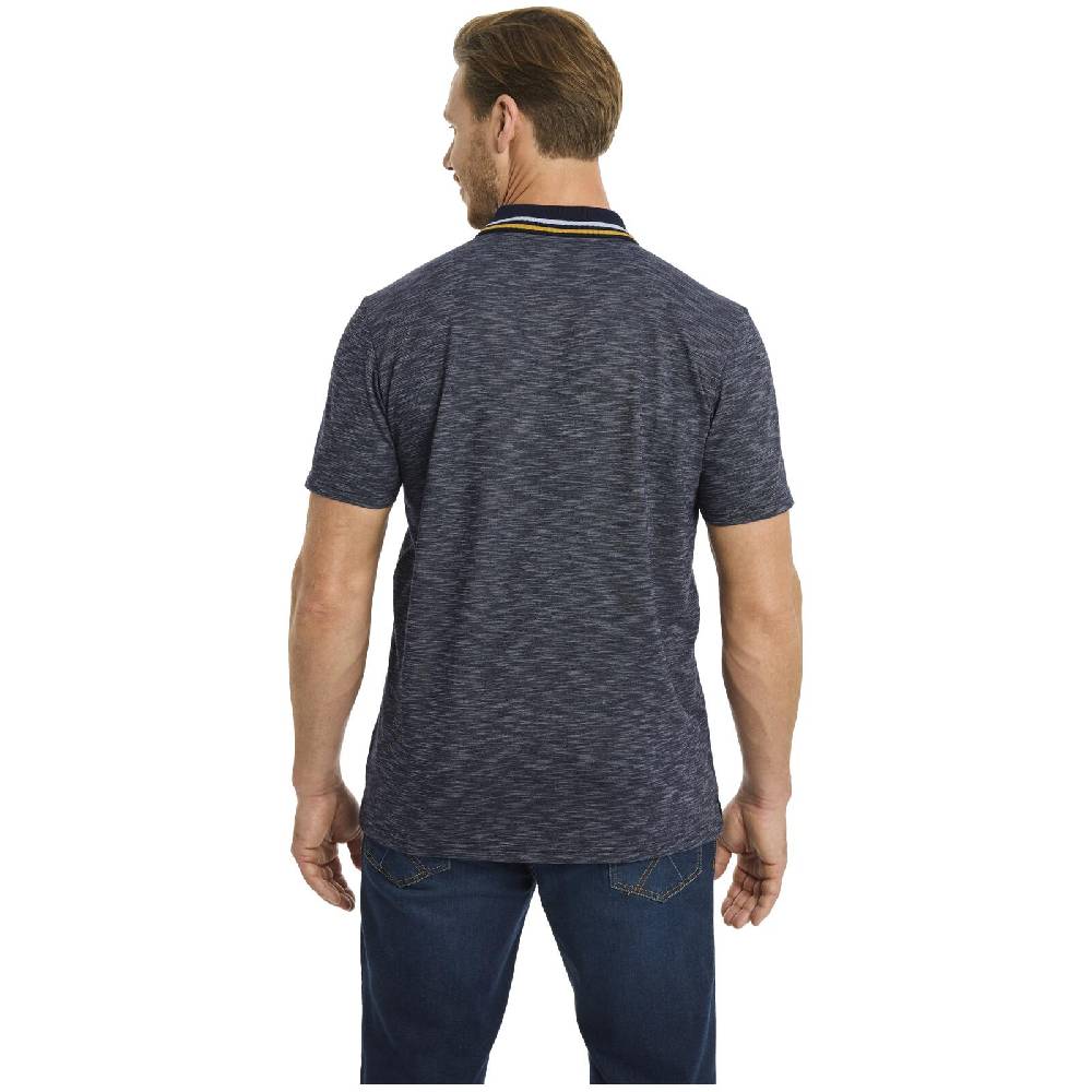 Jan Vanderstorm Poloshirt IBENHARD dunkelblau melange Günstiger Verkauf