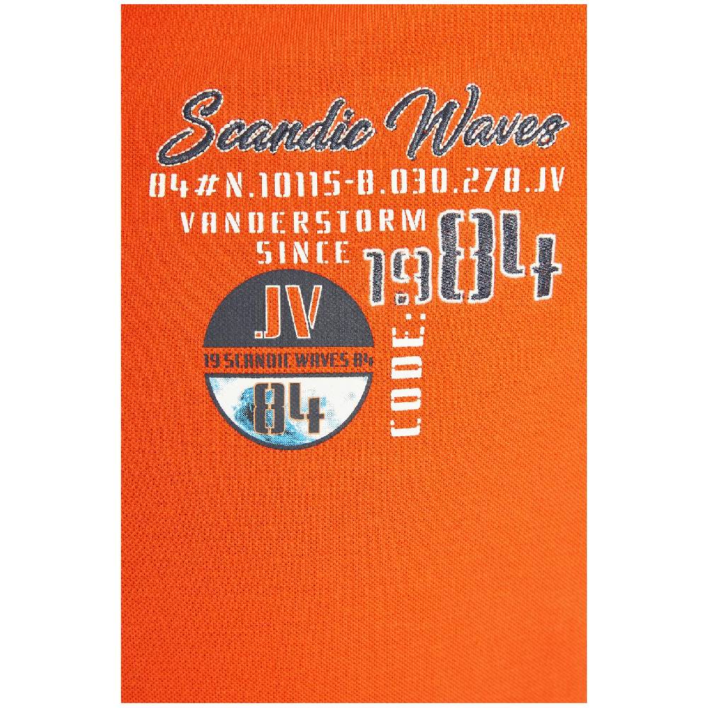 Jan Vanderstorm Poloshirt KODEWIN orange Meist gekauft