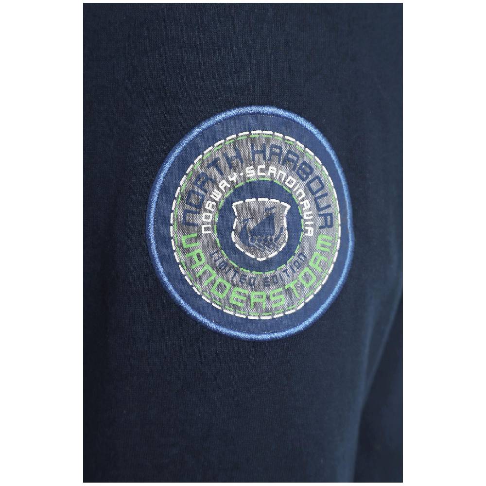 Jan Vanderstorm Sweatjacke STORR dunkelblau Fabrik Onlineshop
