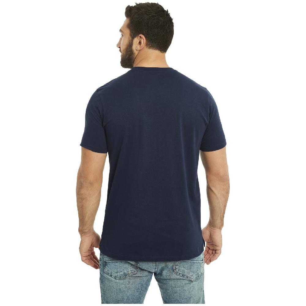 Jan Vanderstorm Doppelpack T-Shirt ADEKE weiß dunkelblau Rabatt