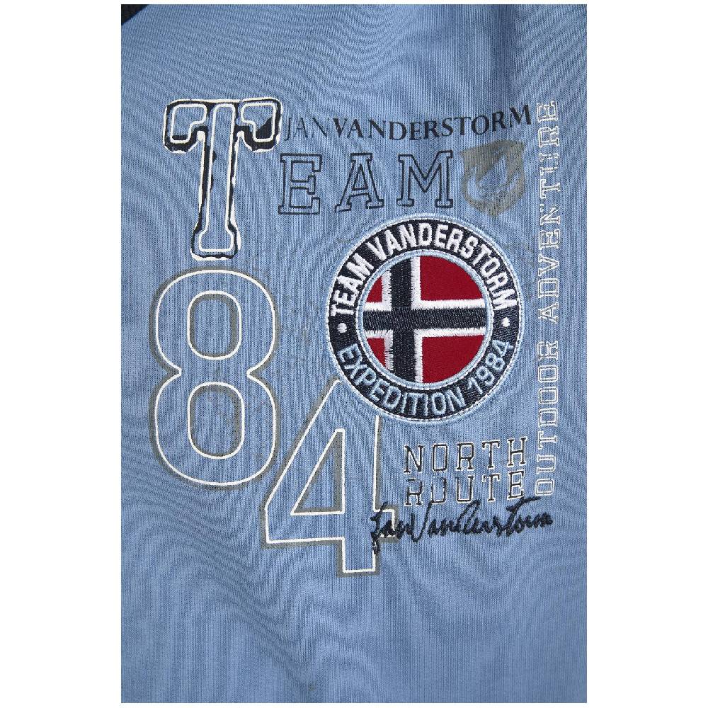 Jan Vanderstorm Sweatjacke HOLVAST blau Exklusivangebot