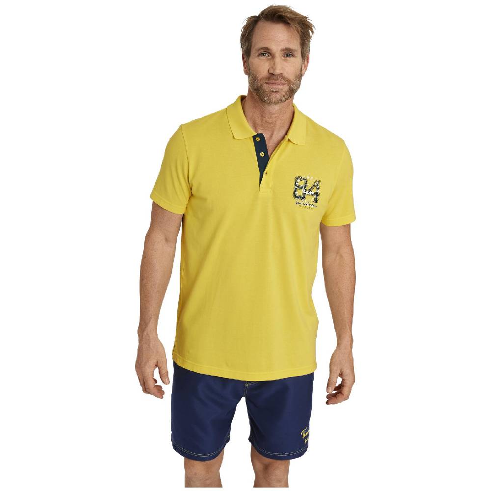 Jan Vanderstorm Doppelpack Poloshirt GLENN gelb dunkelblau Black Friday