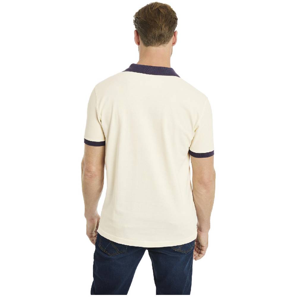 Jan Vanderstorm Doppelpack Poloshirt ELJAR wollweiß oliv Osterangebot