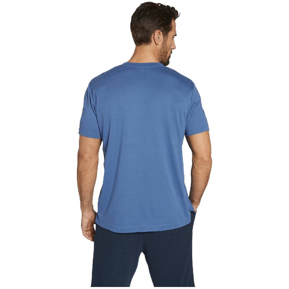 Jan Vanderstorm Doppelpack T-Shirt MAYKO dunkelblau royal blau Valentinstagsangebot