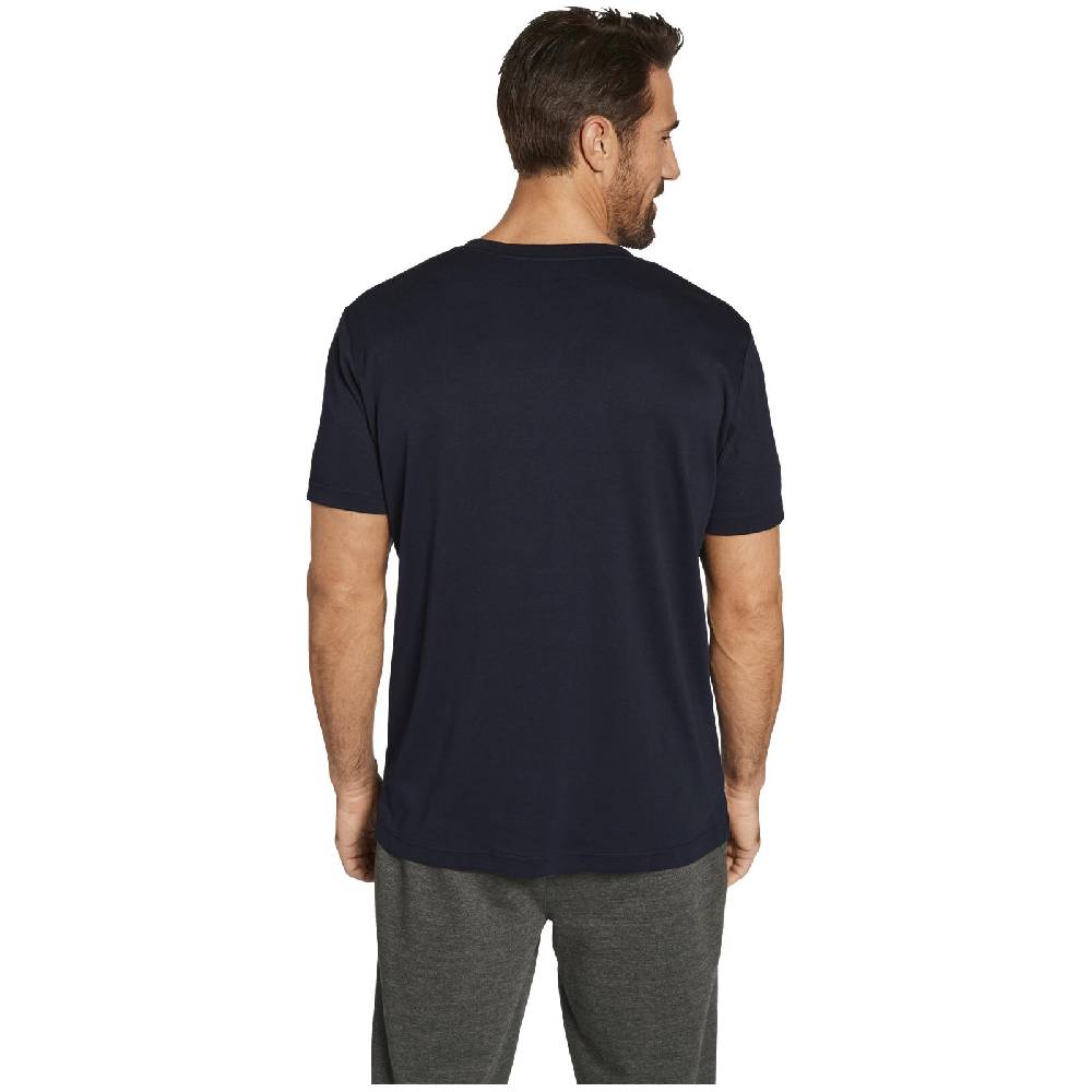 Jan Vanderstorm Doppelpack T-Shirt MAYKO dunkelblau royal blau Valentinstagsangebot