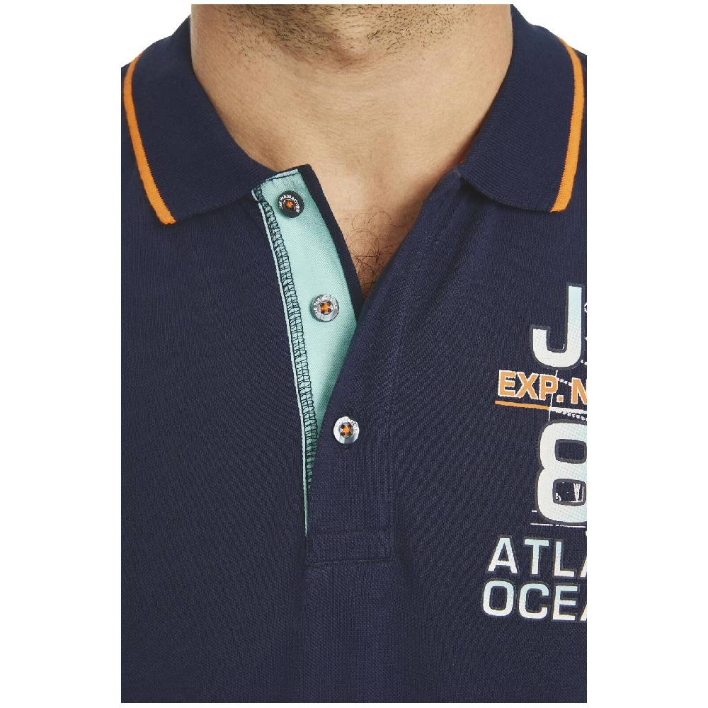 Jan Vanderstorm Poloshirt UFFE dunkelblau Lagerräumung