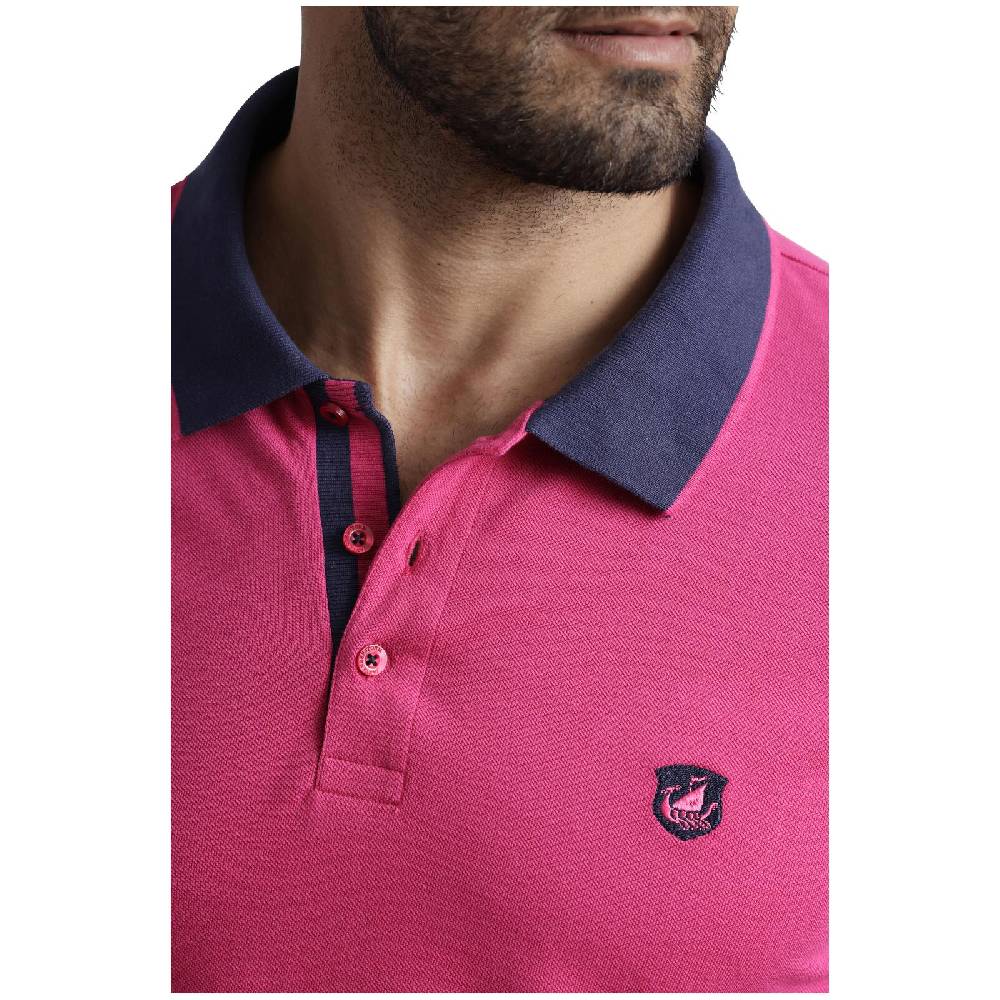 Jan Vanderstorm Poloshirt LAVRANS pink Neueste Mode