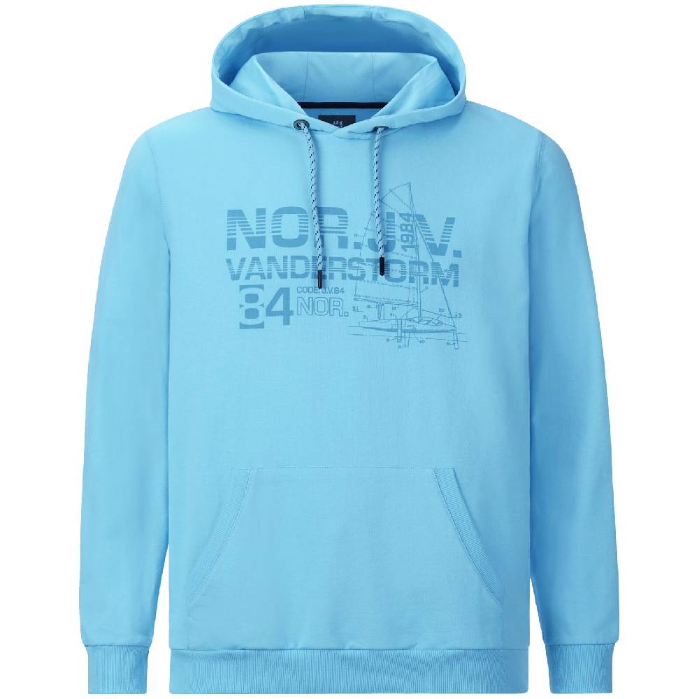 Jan Vanderstorm Sweatshirt JEPPE türkis Große Rabatte