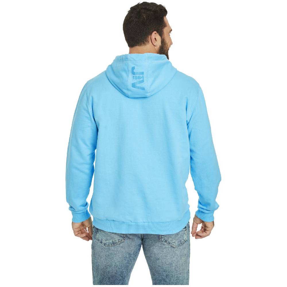 Jan Vanderstorm Sweatshirt JEPPE türkis Große Rabatte