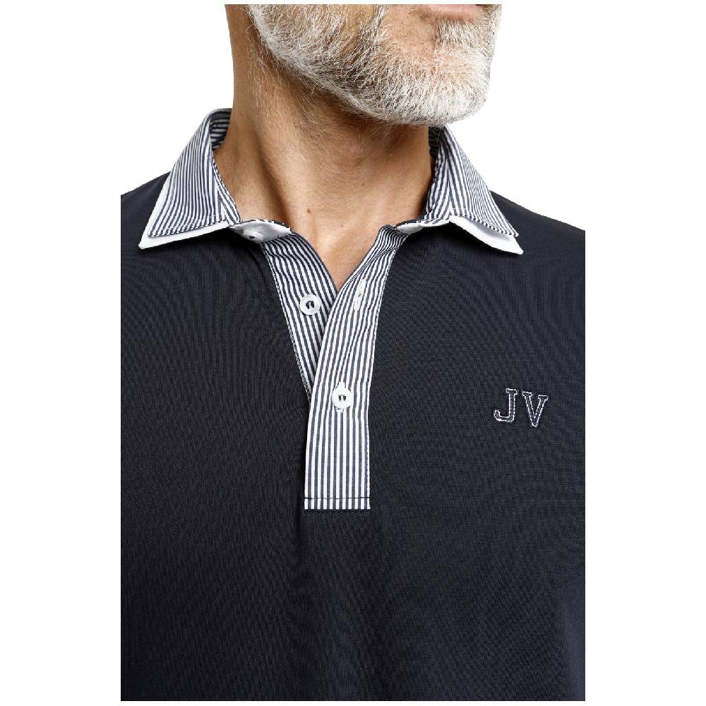 Jan Vanderstorm Poloshirt DANHY dunkelblau Tägliche Deals