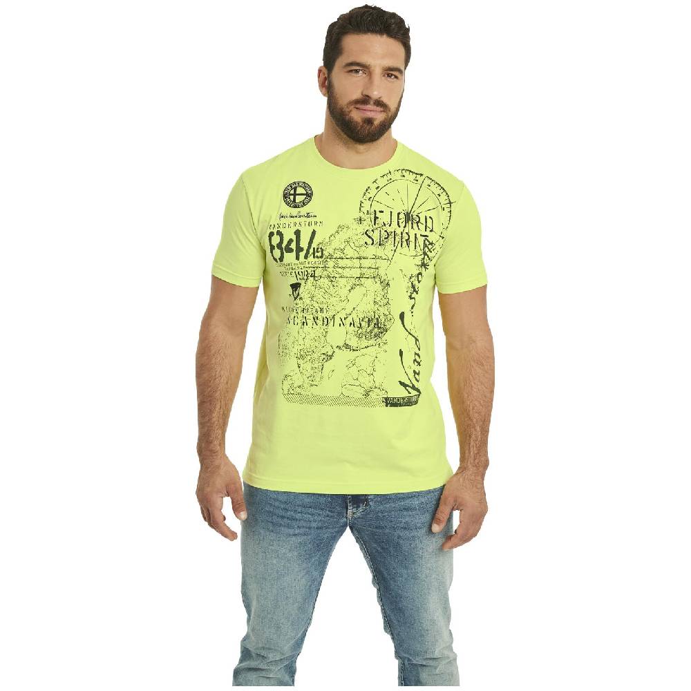 Jan Vanderstorm T-Shirt DOMINIK hellgrün Riesige Ersparnisse