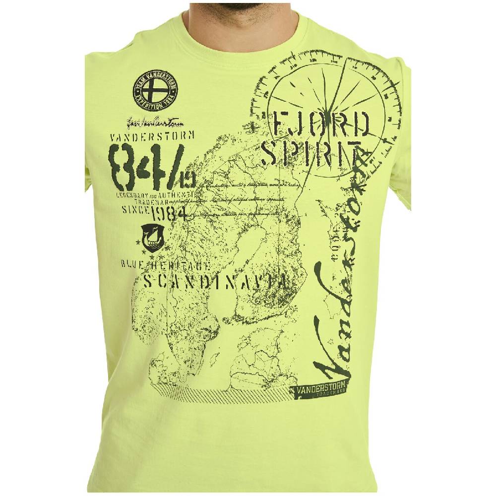 Jan Vanderstorm T-Shirt DOMINIK hellgrün Riesige Ersparnisse