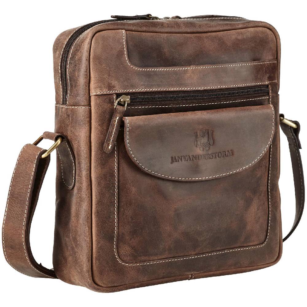 Jan Vanderstorm Tasche DIETGER braun Letzter Tag