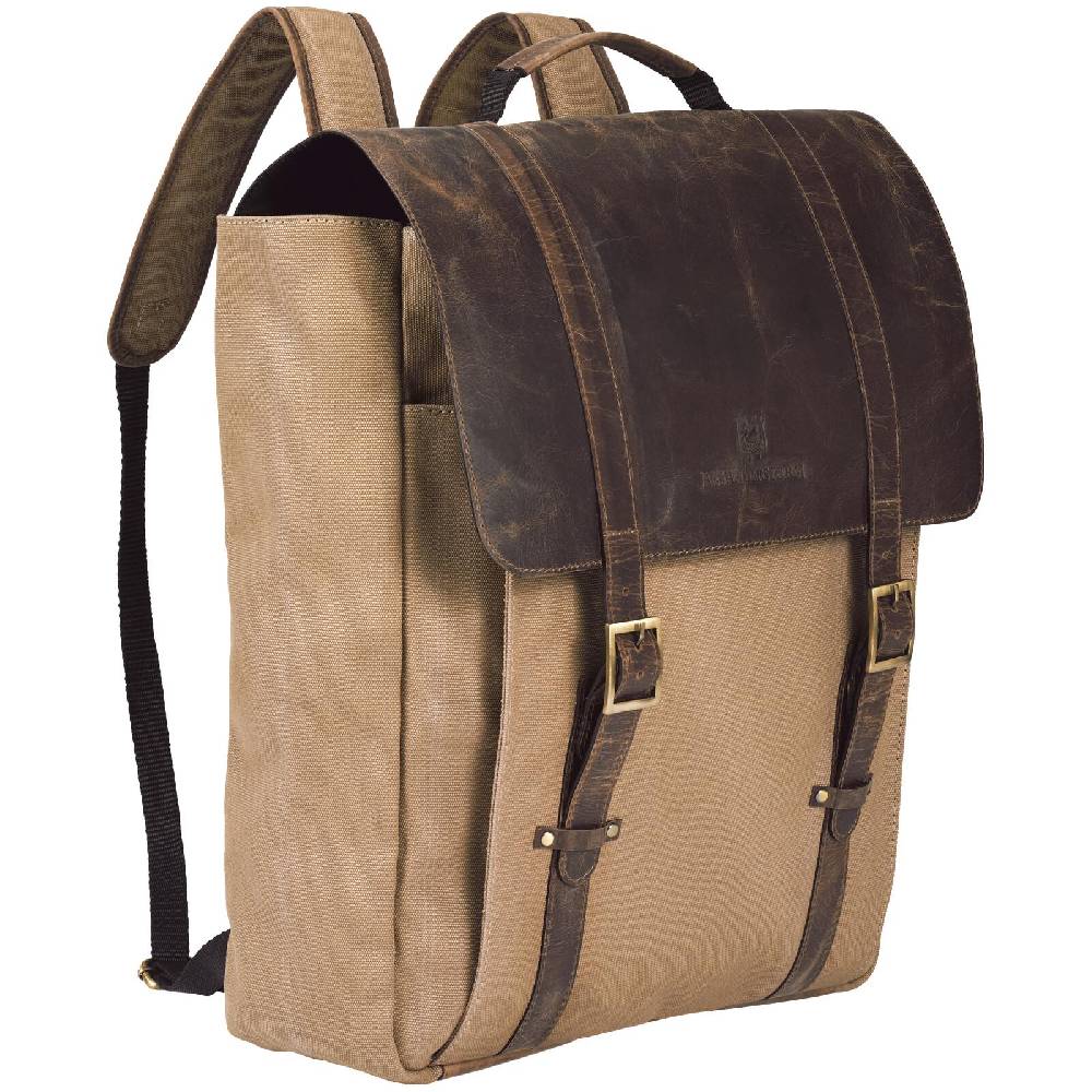 Jan Vanderstorm Rucksack BORISKA braun Black Friday Preise