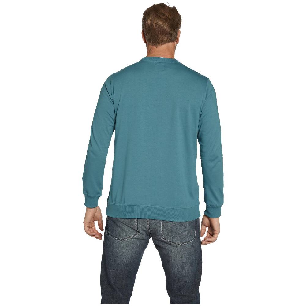Jan Vanderstorm Doppelpack Sweatshirt BOTU petrol dunkelblau Schlussverkauf
