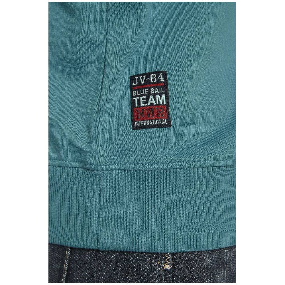 Jan Vanderstorm Doppelpack Sweatshirt BOTU petrol dunkelblau Schlussverkauf