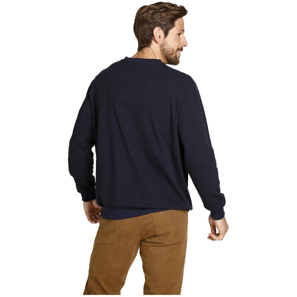 Jan Vanderstorm Sweatshirt VILJAR dunkelblau Fabrikpreis