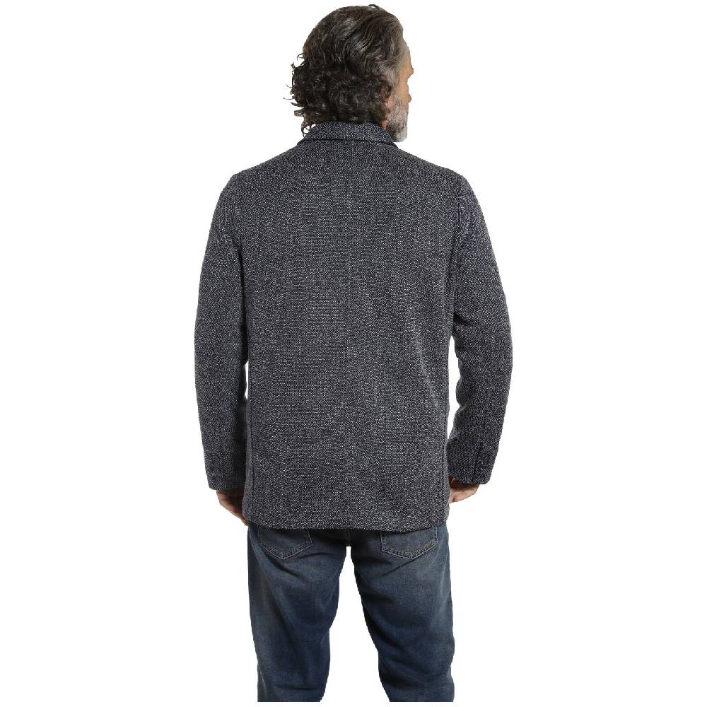 Jan Vanderstorm Jersey-Sakko ALBIN dunkelblau melange Black Friday