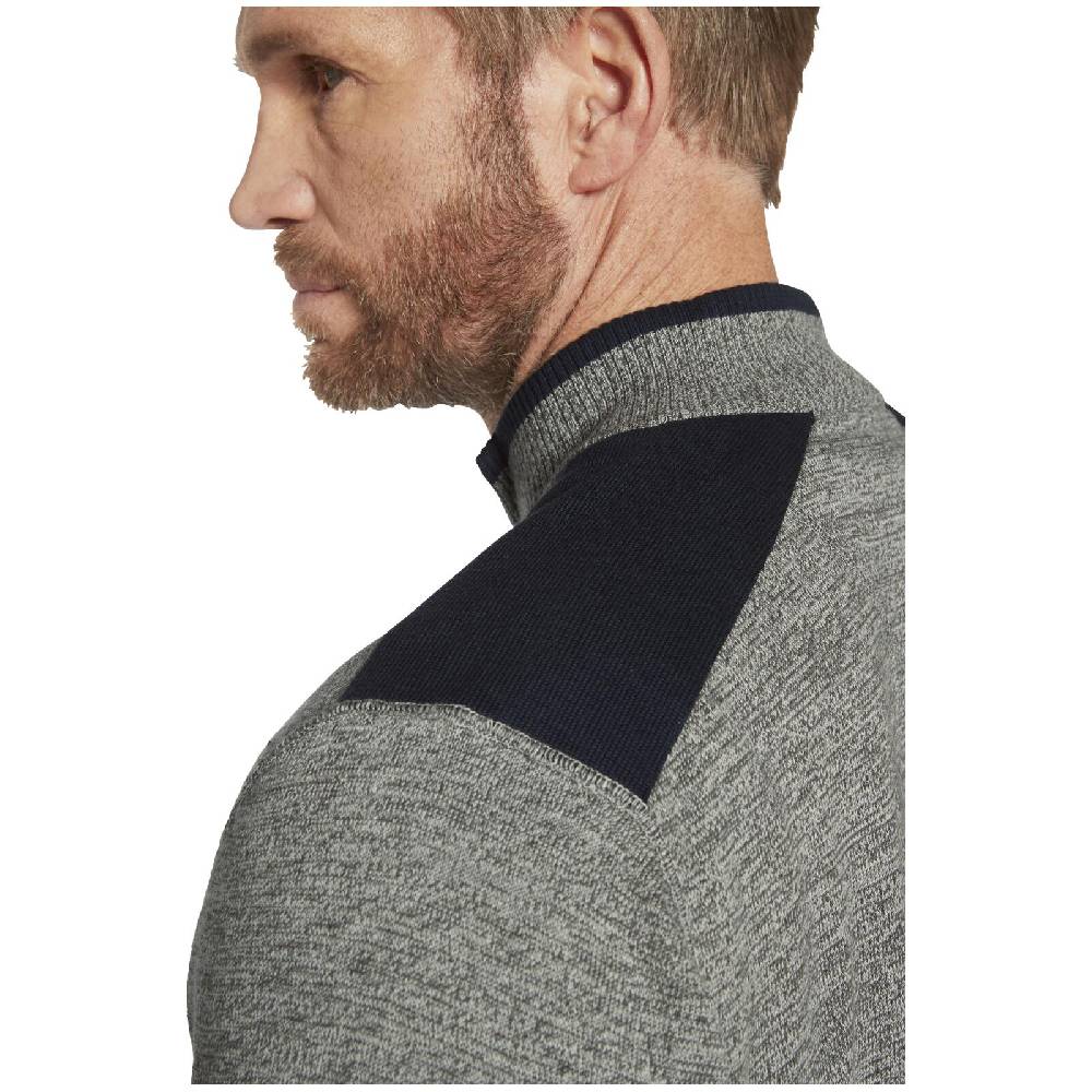 Jan Vanderstorm Pullover DAIN grau melange Weihnachtsangebot