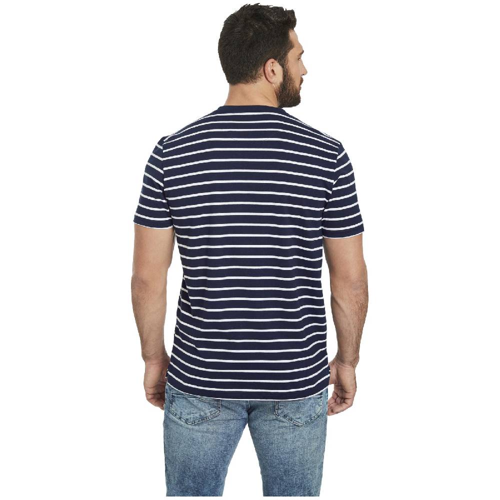Jan Vanderstorm T-Shirt ARBOGAST dunkelblau gestreift Valentinstagsangebot