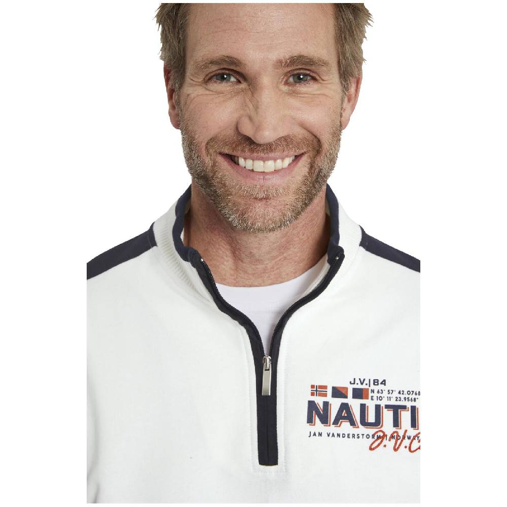 Jan Vanderstorm Sweatshirt ROSSKJELL wollweiß Nur noch ein Tag übrig