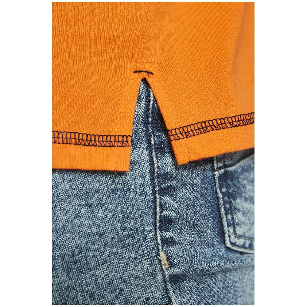 Jan Vanderstorm Langarmshirt BERTULI orange 50% Rabatt mit kostenlosem Versand