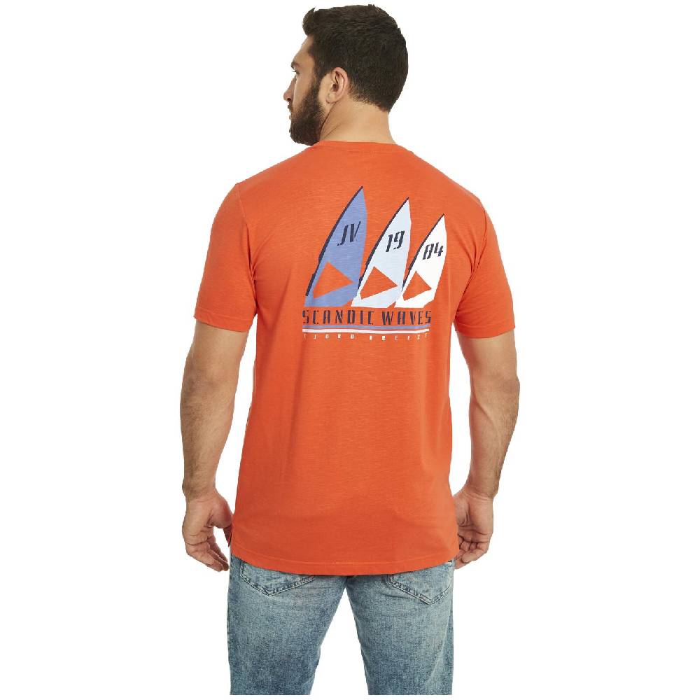 Jan Vanderstorm T-Shirt GARMANN orange Kostenloser Versand international