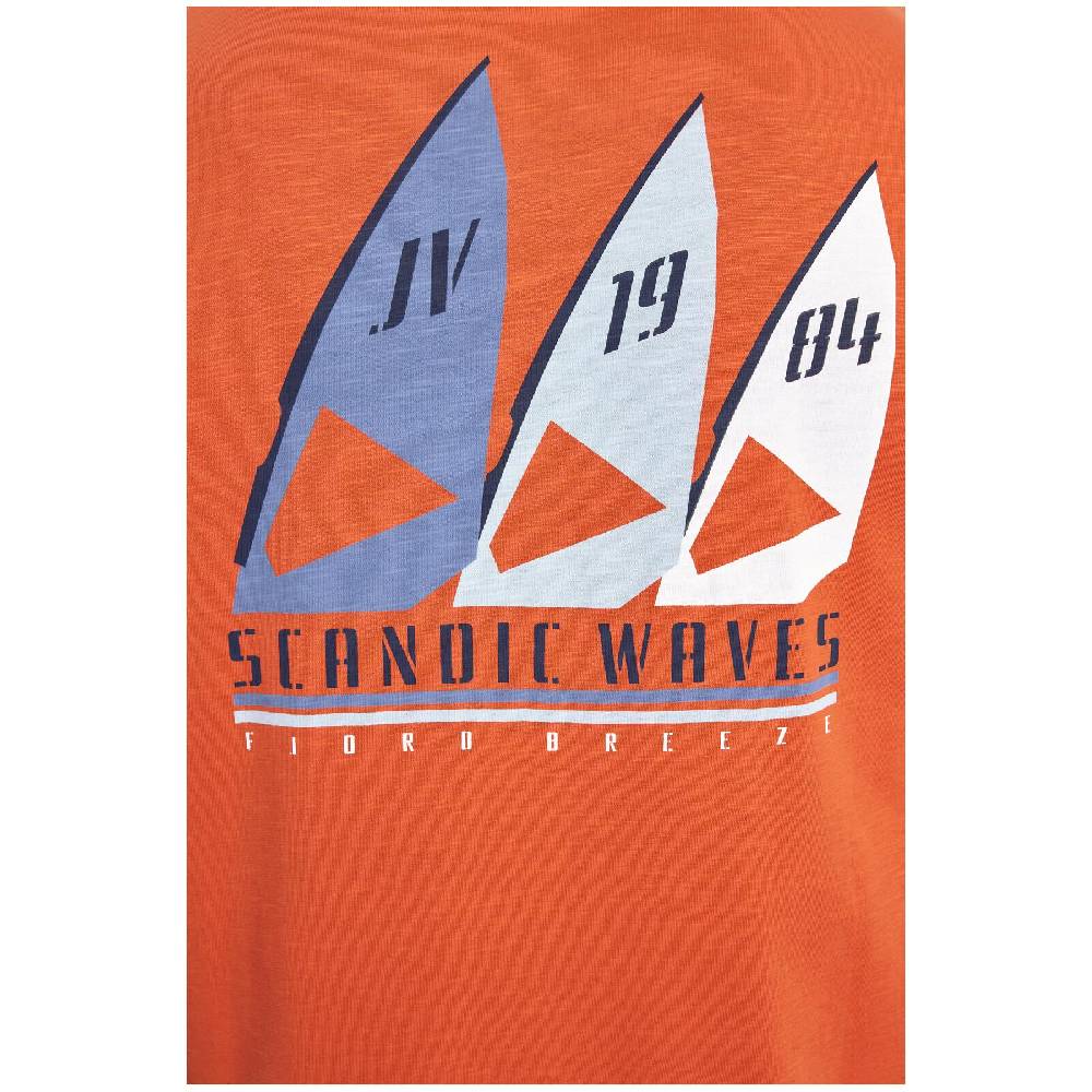 Jan Vanderstorm T-Shirt GARMANN orange Kostenloser Versand international