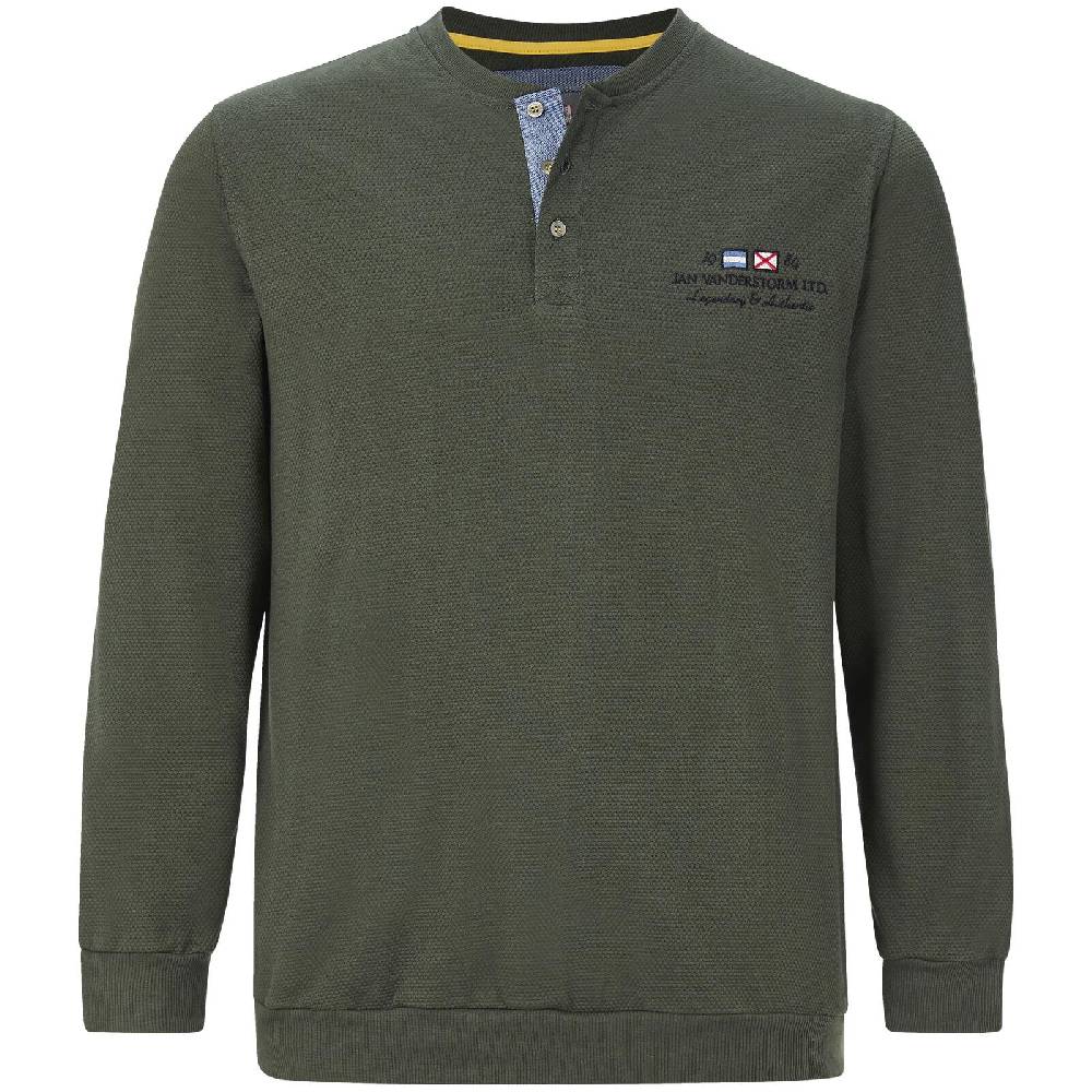 Jan Vanderstorm Sweatshirt VILJAR oliv