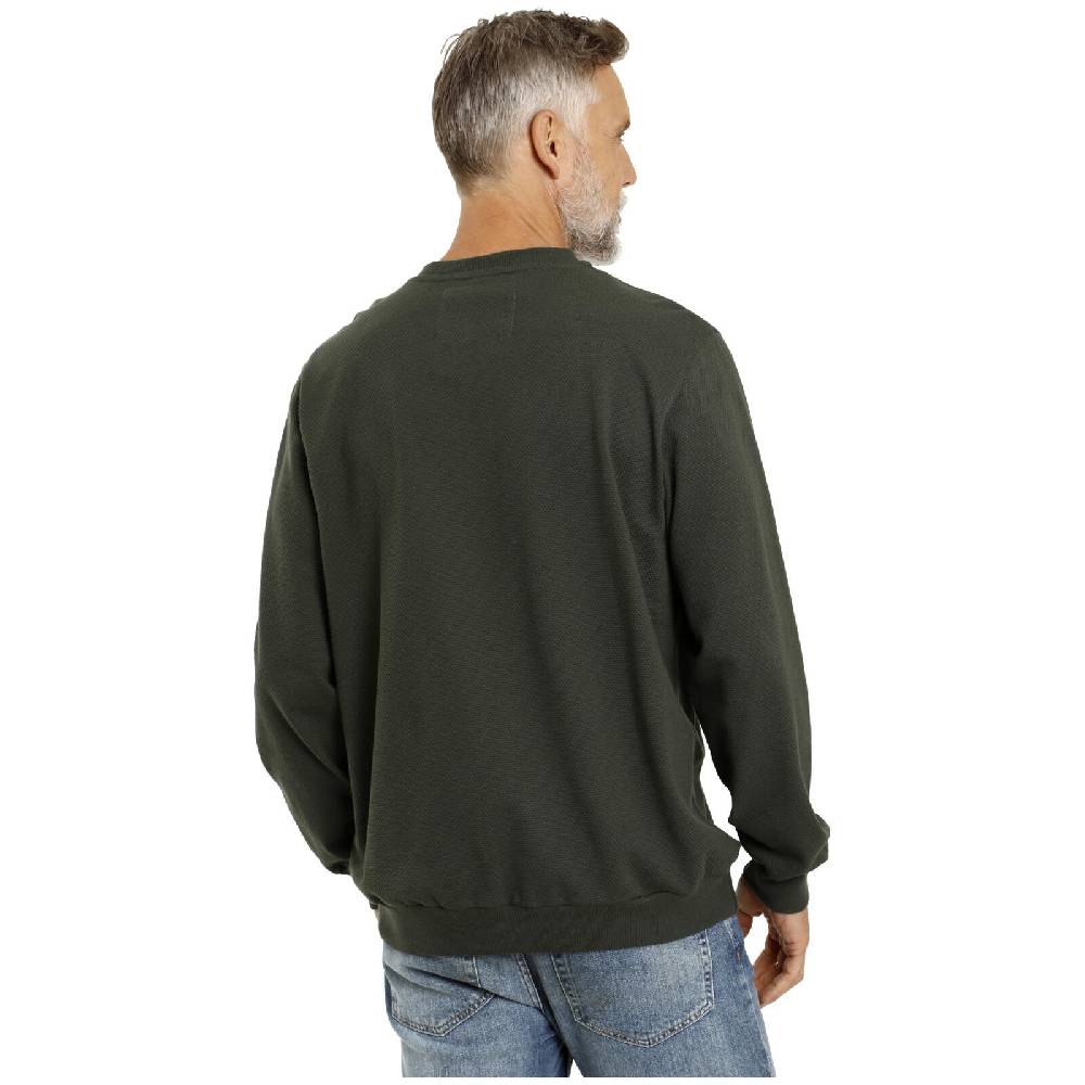 Jan Vanderstorm Sweatshirt VILJAR oliv Rabatte dieses Monats