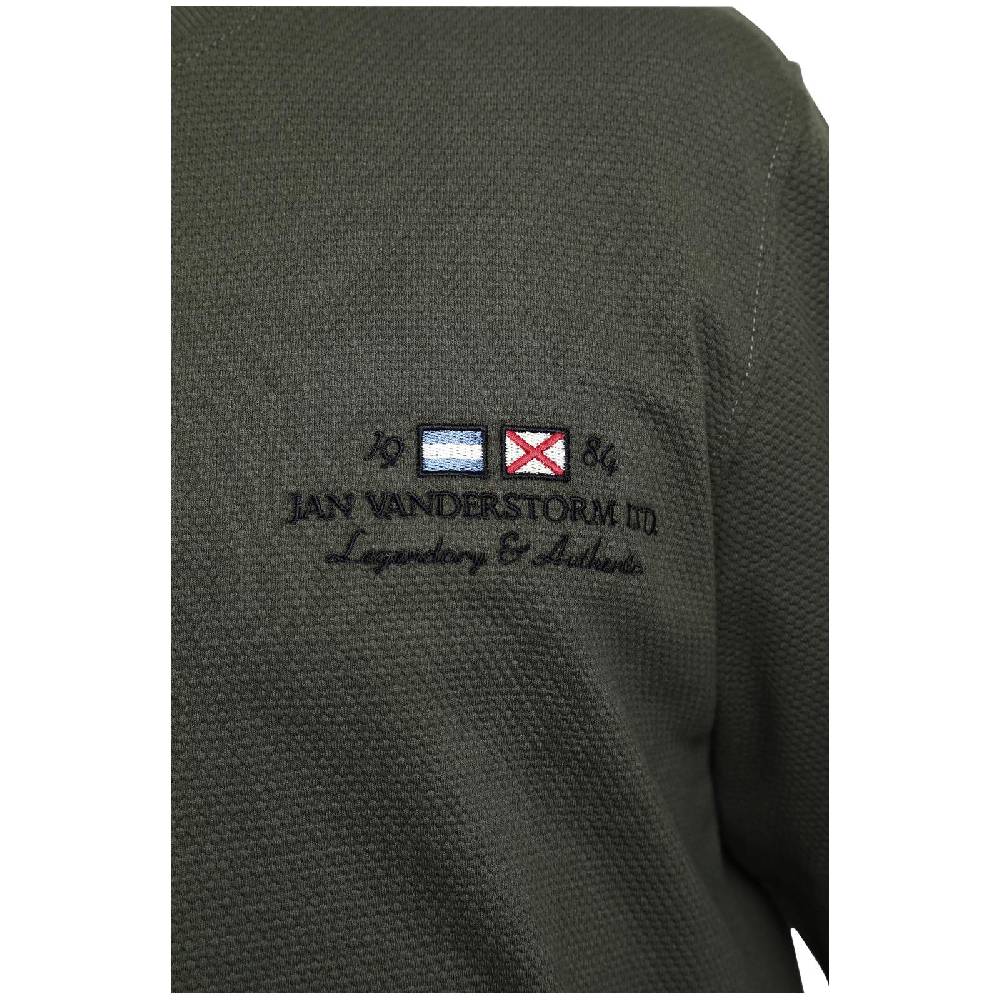 Jan Vanderstorm Sweatshirt VILJAR oliv Rabatte dieses Monats
