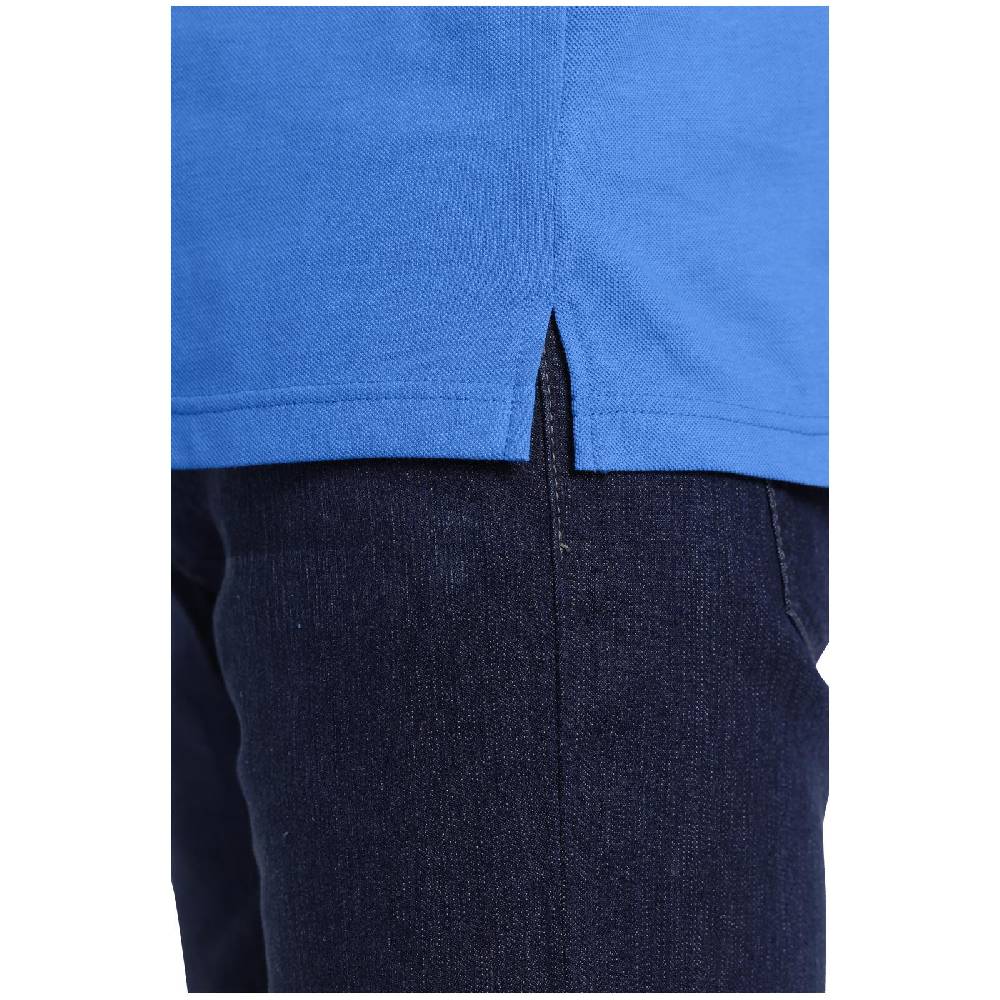 Jan Vanderstorm Poloshirt HALLFRED blau Schlussverkauf