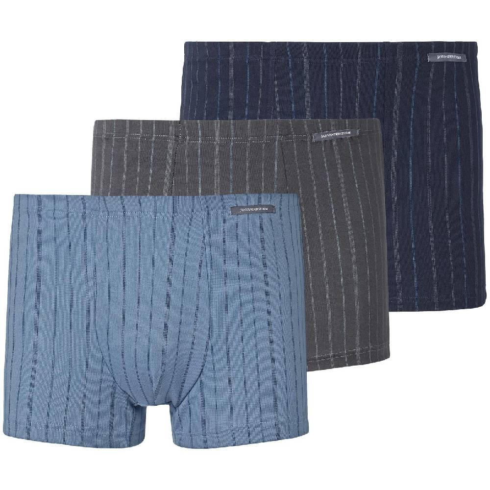 Jan Vanderstorm 3er Pack Retropant LEONELL blau dunkelgrau Fabrikpreis