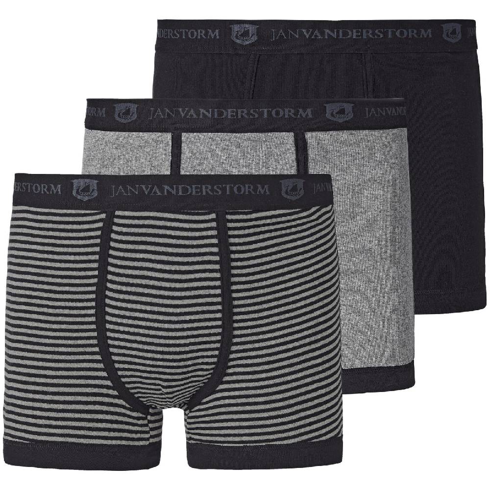 Jan Vanderstorm 3er Pack Retropant JASIEL grau schwarz Sonderangebot