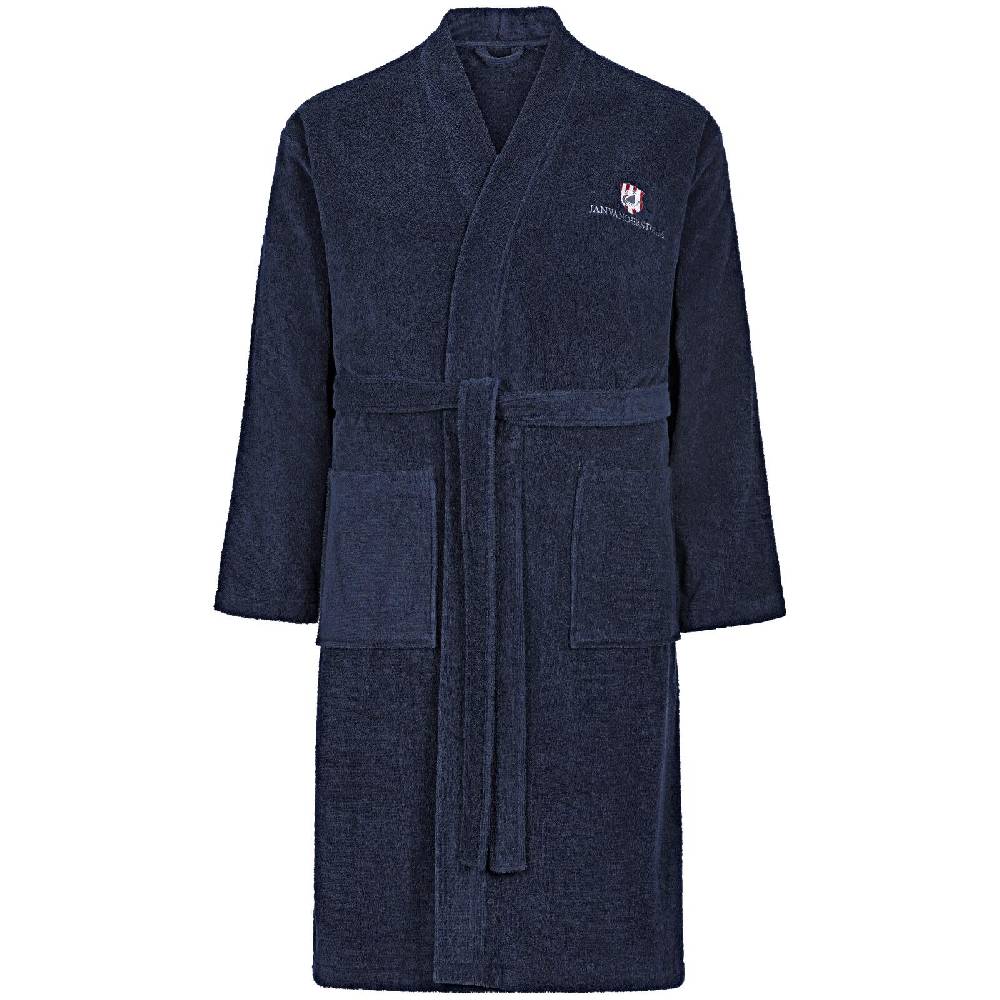 Jan Vanderstorm Bademantel JANNING dunkelblau Flash Sale
