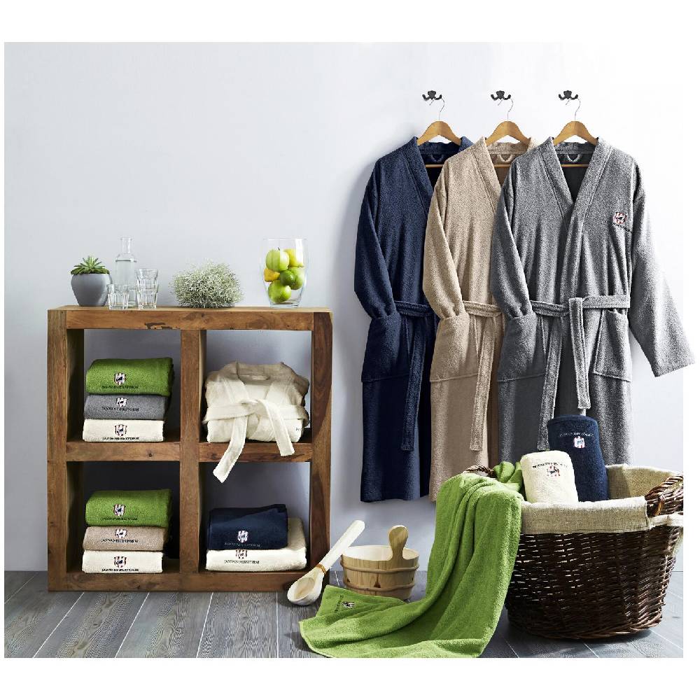 Jan Vanderstorm Bademantel JANNING dunkelblau Flash Sale