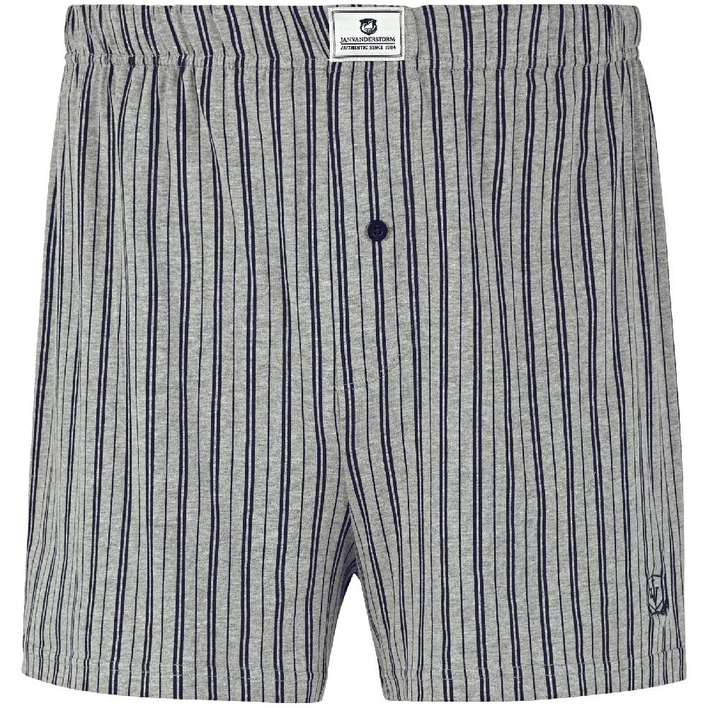Jan Vanderstorm 2er Pack Boxershorts THURE blau grau Valentinstagsangebot